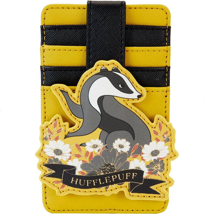 Loungefly WB Harry Potter Hufflepuff House Tattoo Card Holder