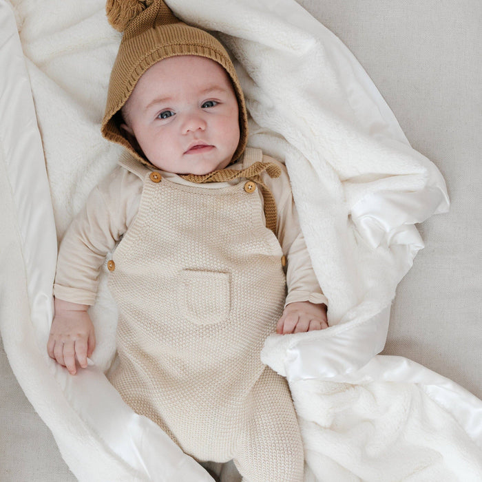 SATIN BORDER RECEIVING BLANKETS