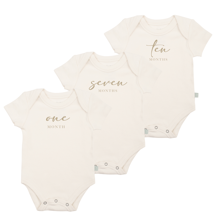monthly milestone gift set | taupe
