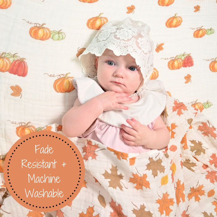 Unbe-leaf-able Swaddle Blanket