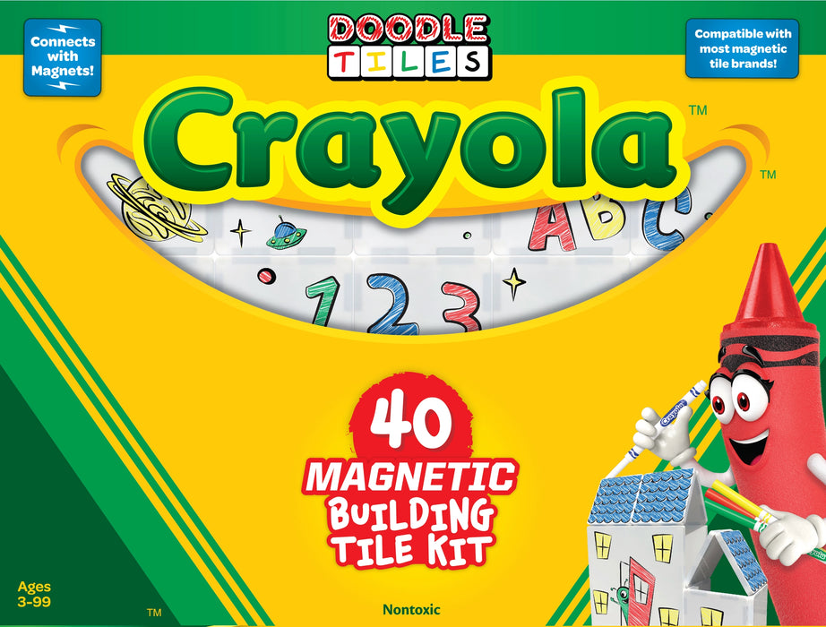 Doodle Tiles Crayola Magnetic Tiles