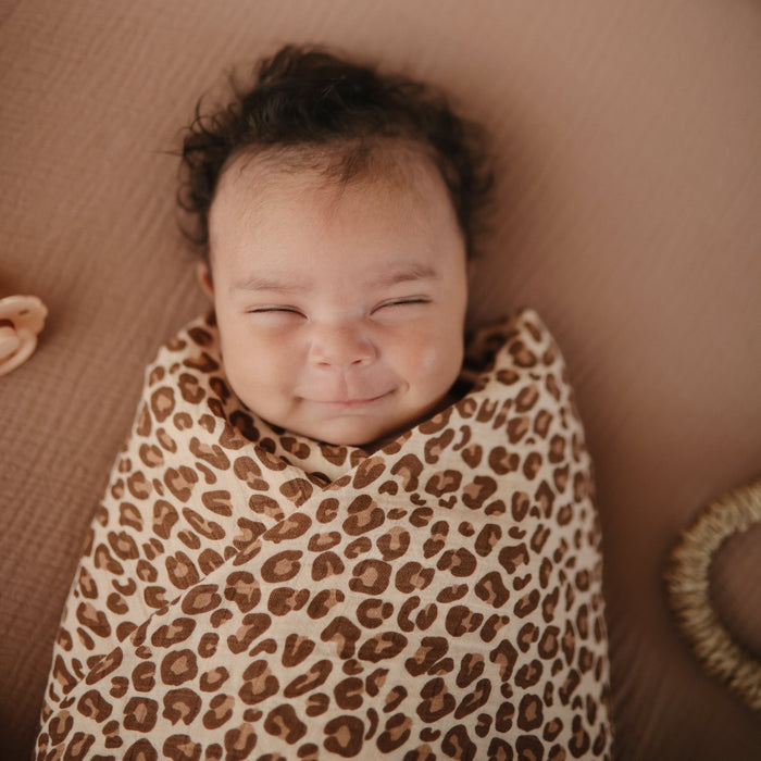 Organic Cotton Muslin Swaddle Blanket - Nature Baby Outfitter