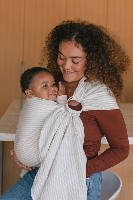 Swan - Linen Sling - Nature Baby Outfitter