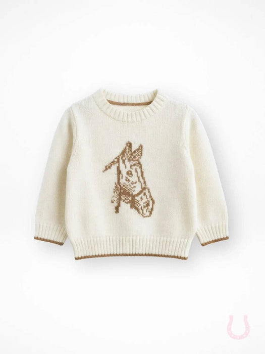 Tiny Trotter Horse Toddler Sweater