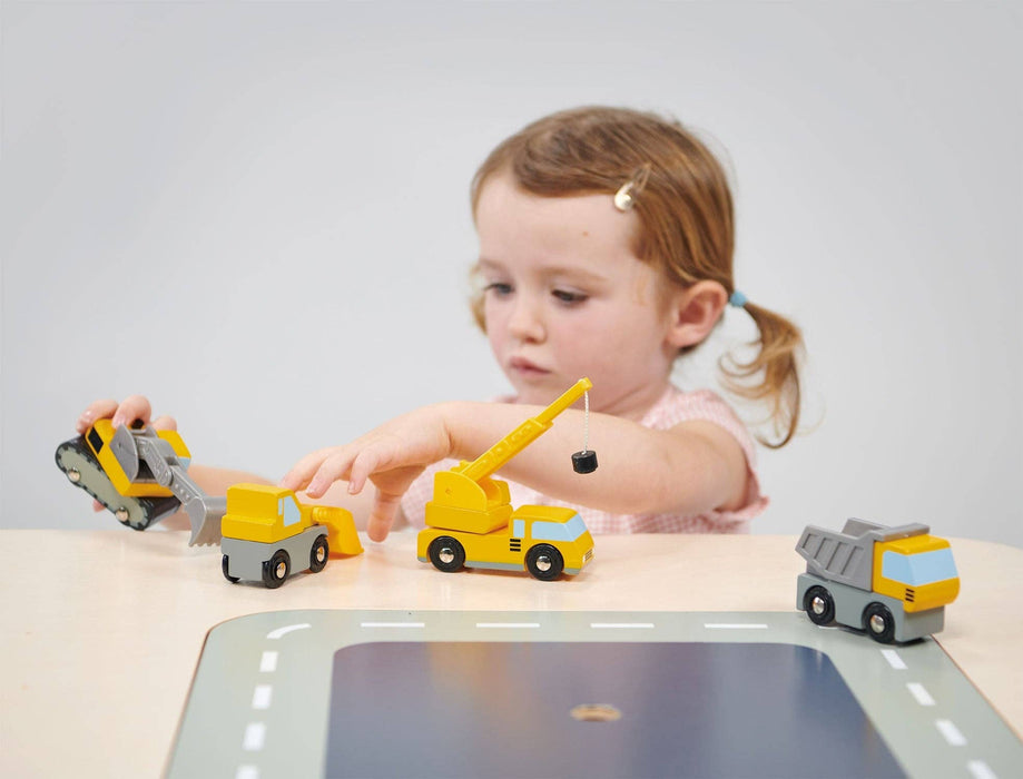 Wooden Building Vehicles