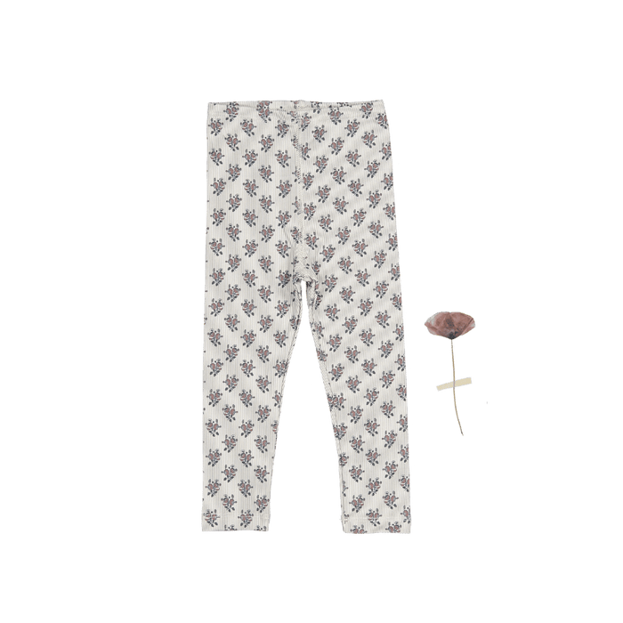 The Printed Legging - Vintage Rose