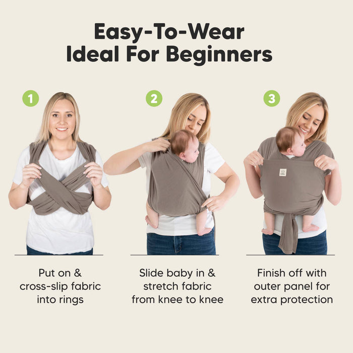 Copper Gray D-Lite Wrap Carrier - Nature Baby Outfitter
