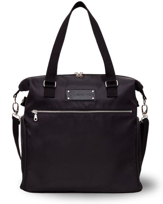 Sarah Wells Lizzy Breast Pump Tote – Lightweight, Easy-Clean Bag with Insulated Pocket, Laptop Sleeve & Side Storage – Fits Pumps & More
