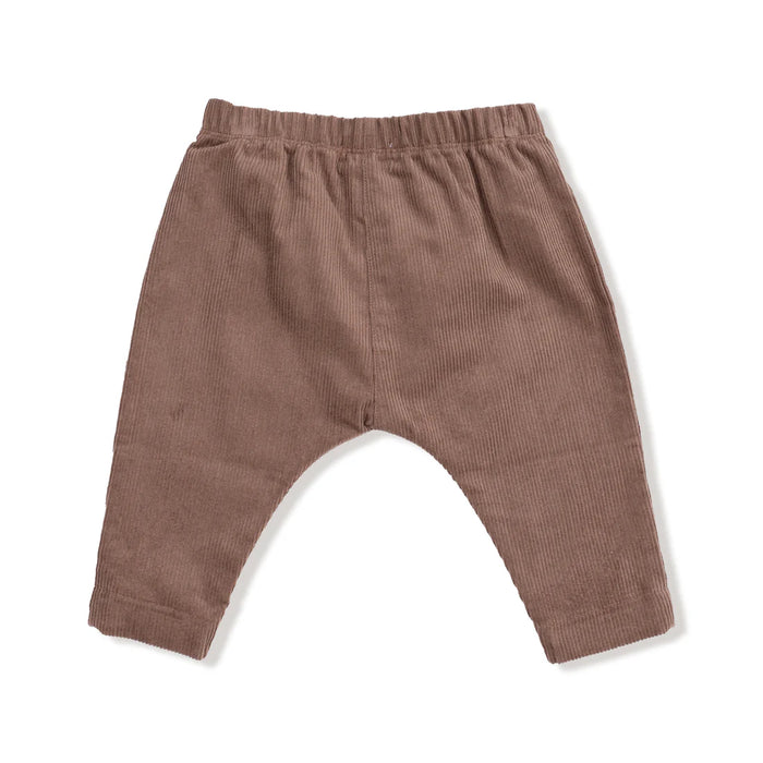 Chocolate Malt Corduroy Jogger Pants