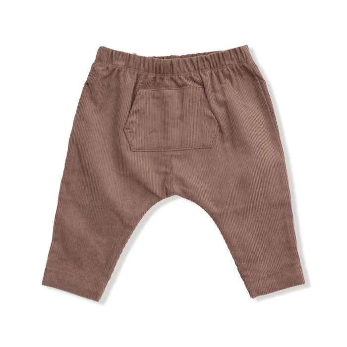 Chocolate Malt Corduroy Jogger Pants