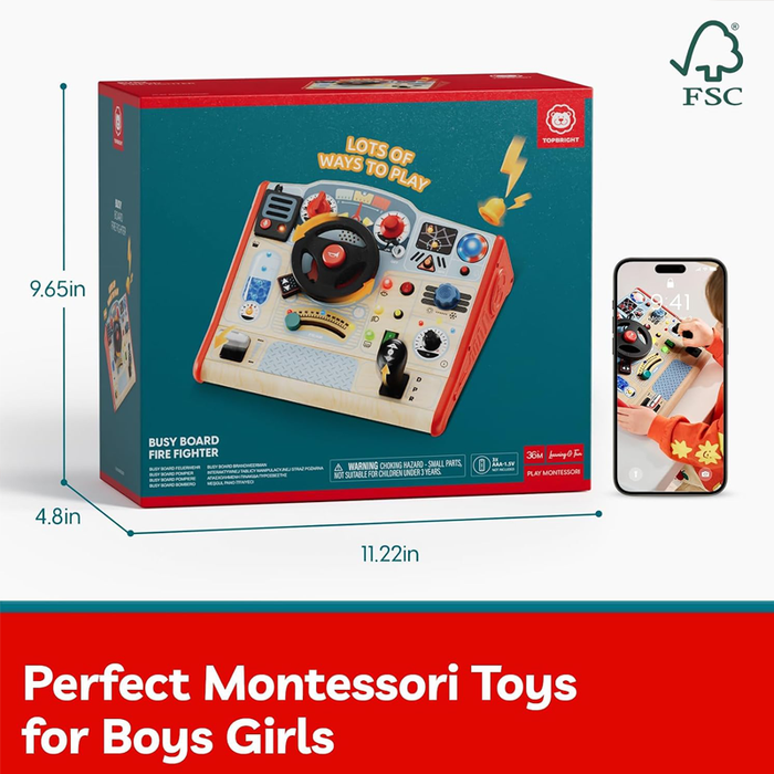 Firetruck Busy Board