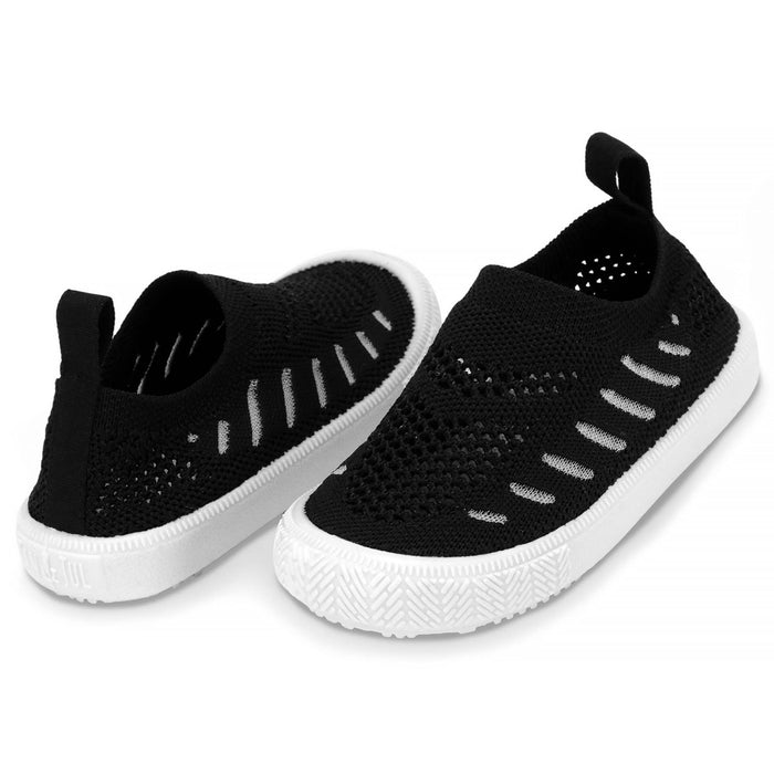 Black Kids Breeze Knit Shoe