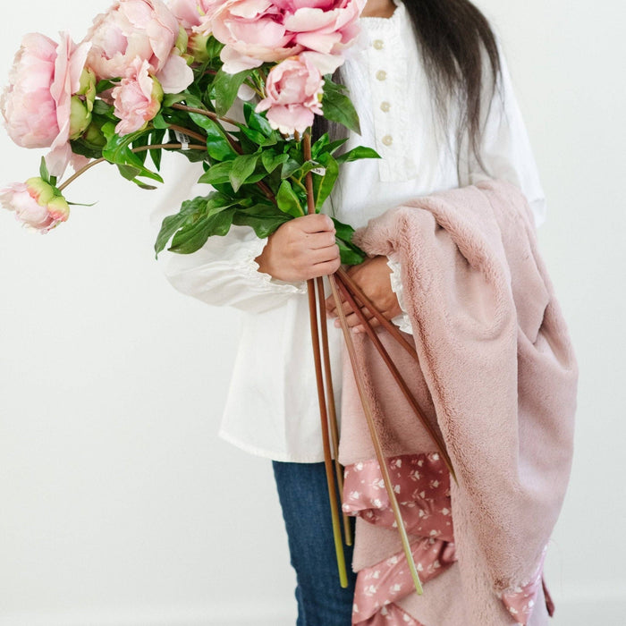 SATIN BACK RECEIVING BLANKETS