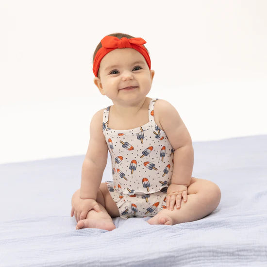 Astro Pop Tank Top & High Waisted Shorts