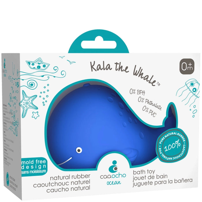 Kala the Whale: Natural Rubber Bath Toy