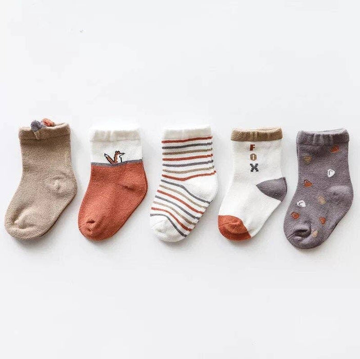 Mr. Fox Organic Cotton Socks for Kids