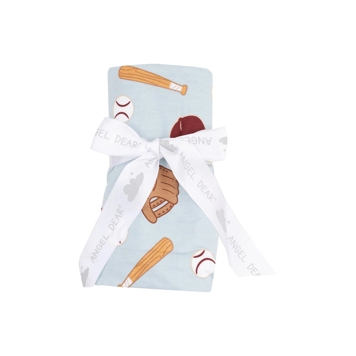 Baseball Bamboo Swaddle