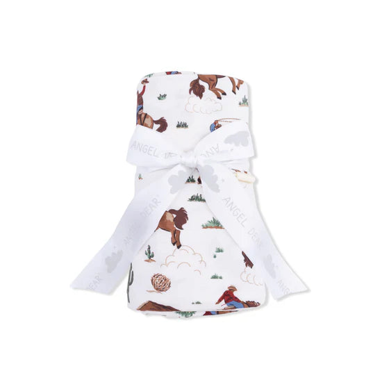 Buckaroo Western Bamboo Swaddle