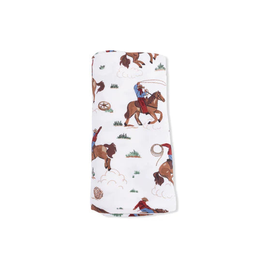 Buckaroo Western Bamboo Swaddle