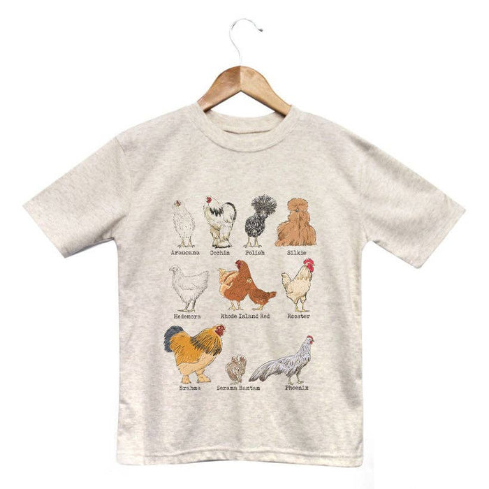 Chicken Breeds Country Farm Tee - Nature Baby Outfitter