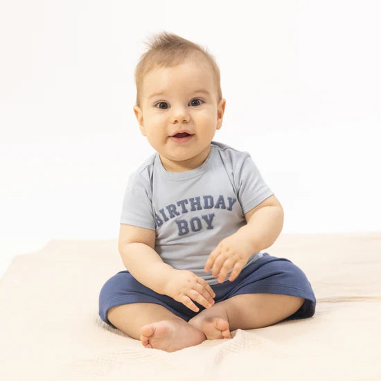 'Birthday Boy' Crew Neck Tee