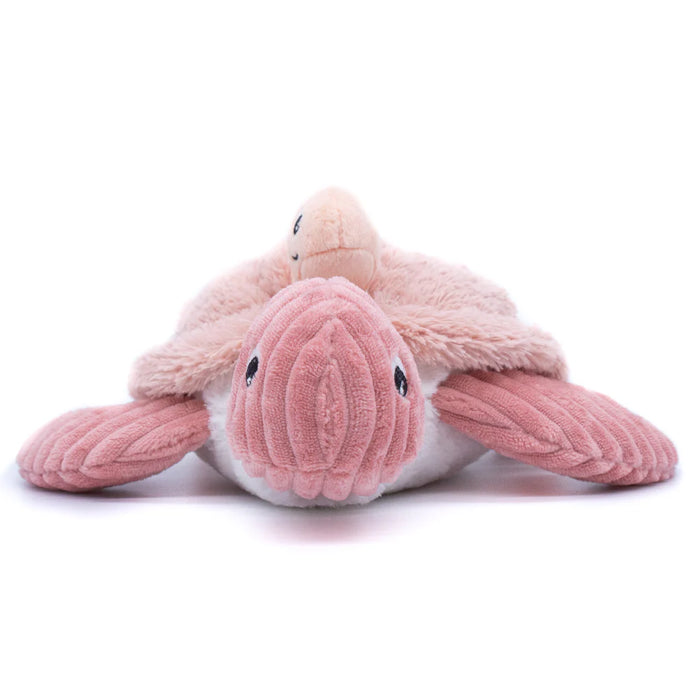 Pink Turtle Mama with Baby