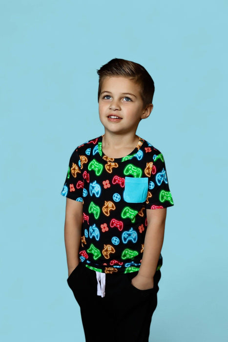 Gamer Glow Dream Pocjet Tee