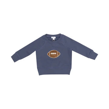 Football Raglan Top & French Terry Joggers Set