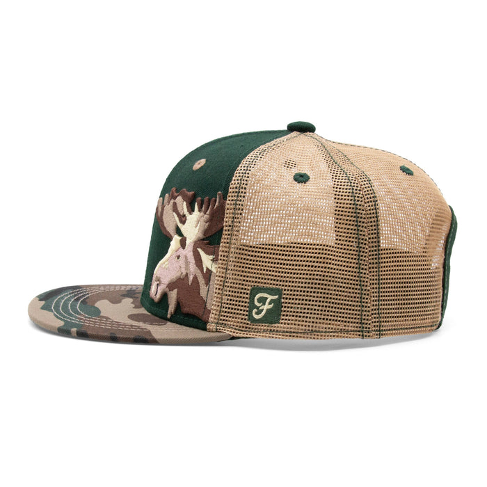 Kids Moose Flat Bill Hat