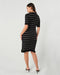 Louie Striped Knit Maternity & Nursing Dress - Nature Baby Outfitter