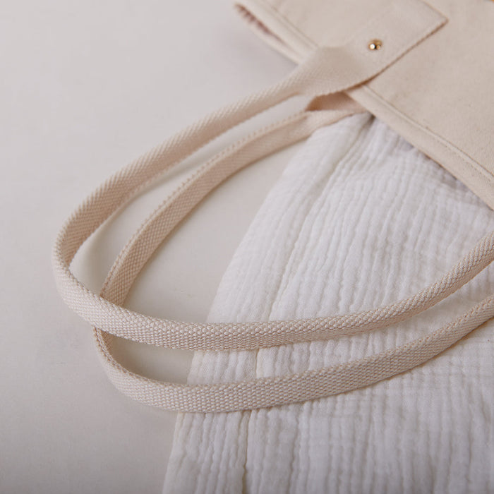 Canvas Hospital Bag Large Capacity Maternity Tote Bag