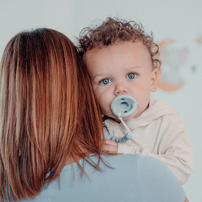 Pacifier Clips in Earth Green, 2 Pack