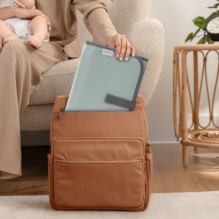 Compact Changing Pad in Earth Green