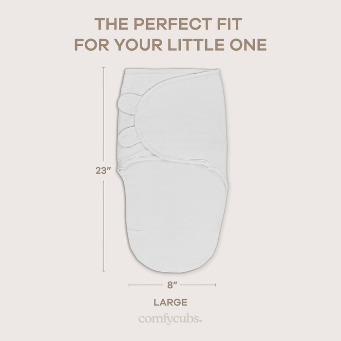 Easy Swaddle Blankets in Stone, Sage, Azul, Pack of 3