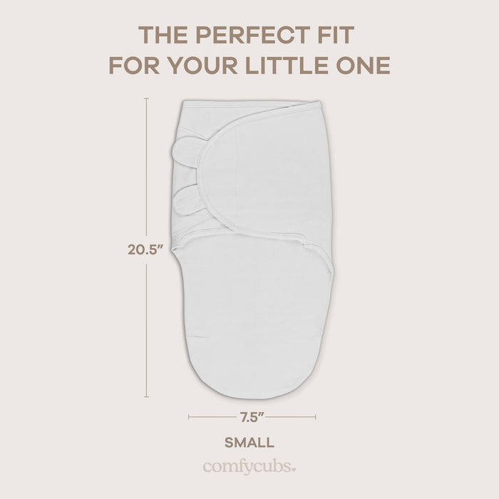 Easy Swaddle Blankets in Stone, Sage, Azul, Pack of 3