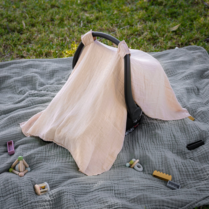 Baby Car Seat Cover in  Lace