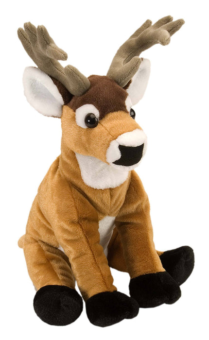 White Tail Buck Stuffed Animal 12"