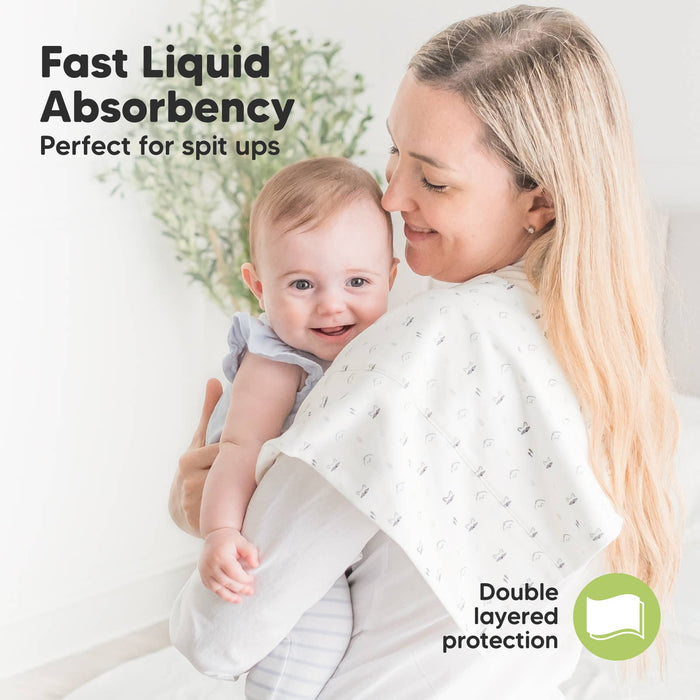 Neutrals 6-Pack Shea Burp Cloths