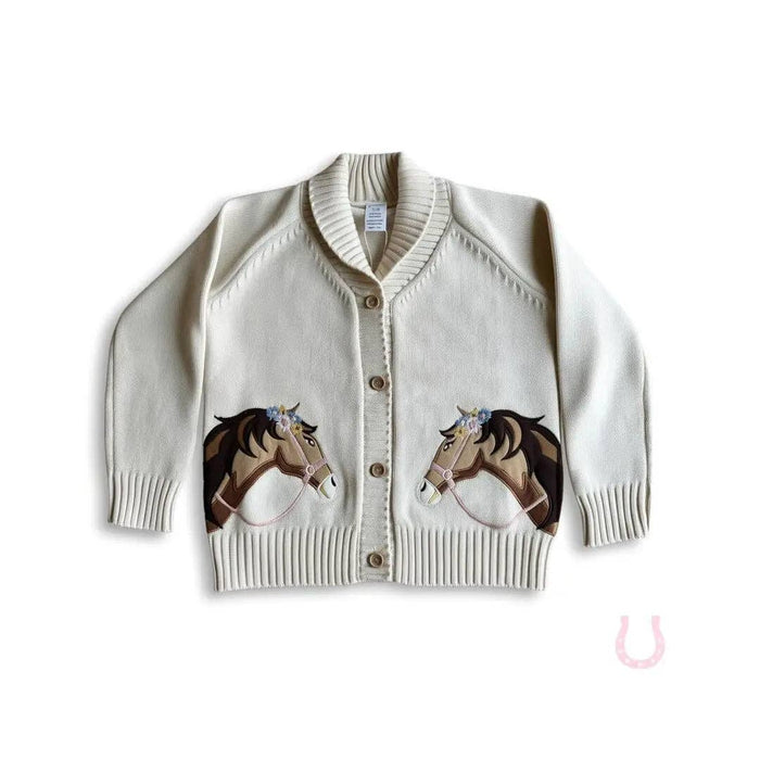 Bridle Up Pony Cardigan