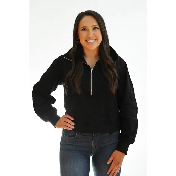 Oversized Three Zip Sweatshirt
