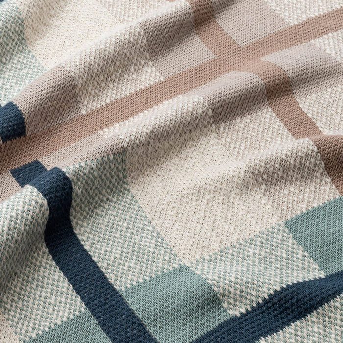 Charlie Farmhouse Knitted Plaid Blanket