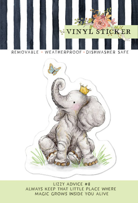 Ellie & the Butterfly Sticker