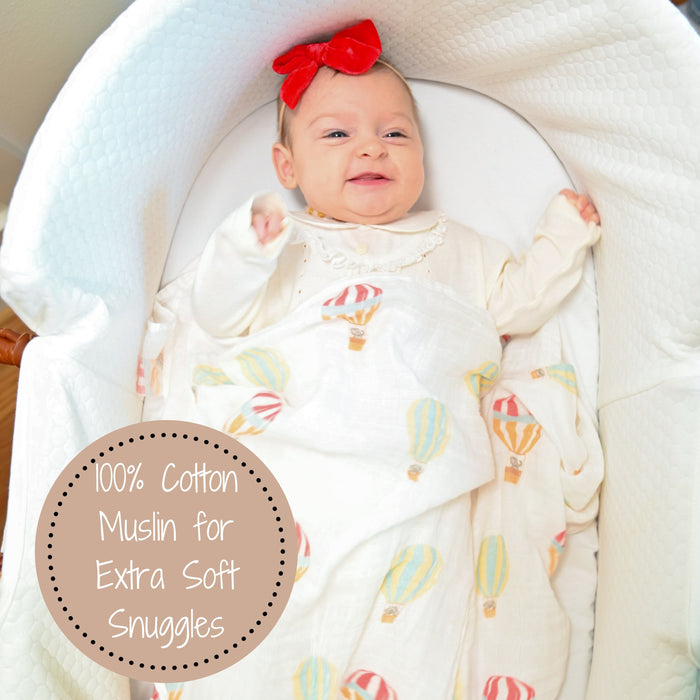 The Sky is the Limit Swaddle Blanket