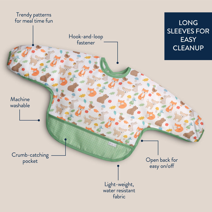 Itzy Everywhere Bib™ - Long Sleeve Water-resistant Bib
