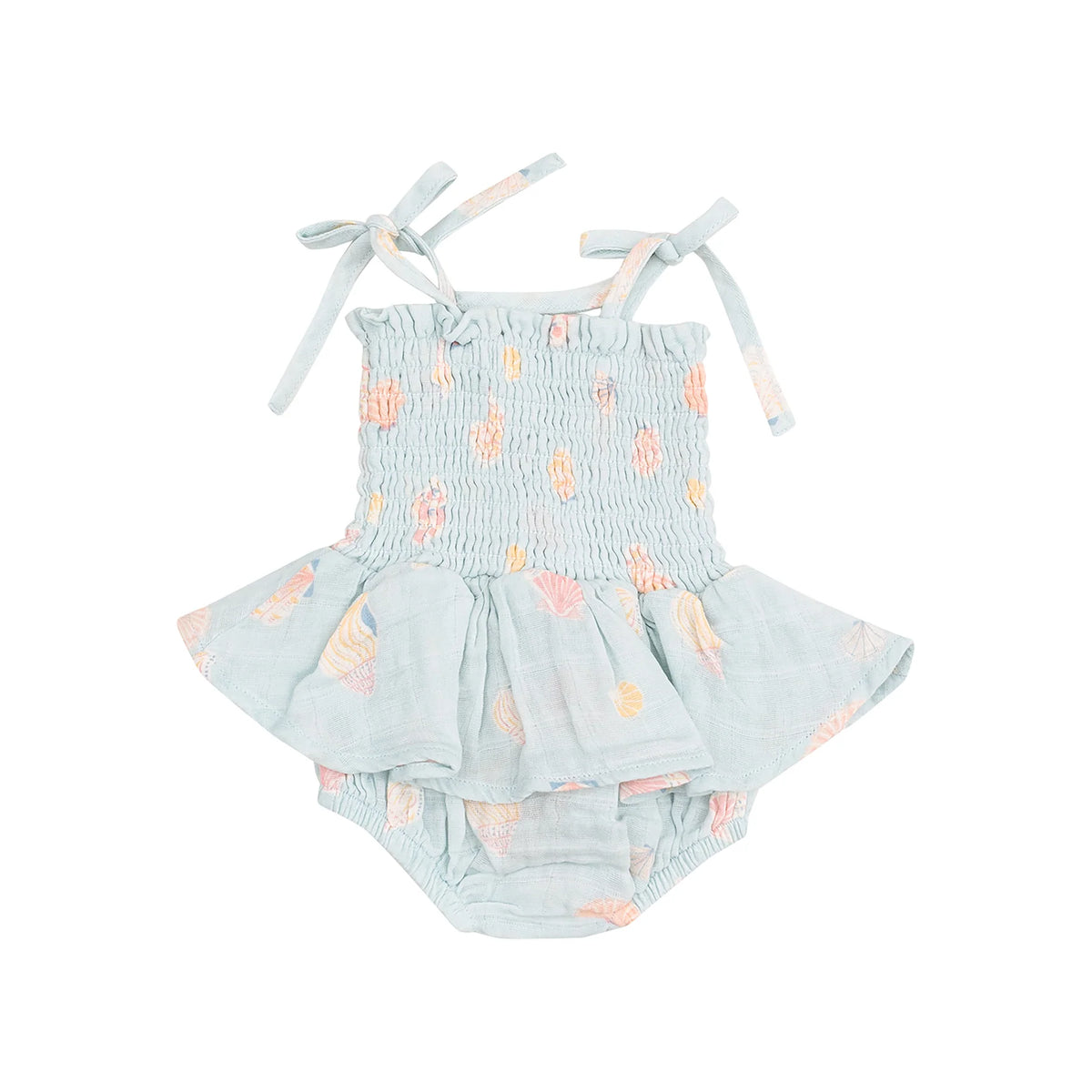PEBBLE BABY COVERALL ROMPER - NATURAL main image 1