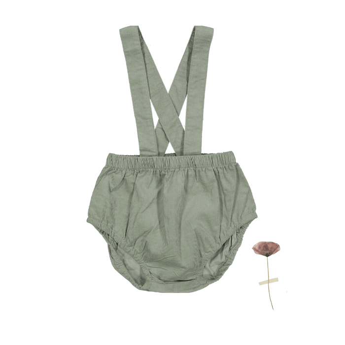 The Corduroy Romper - Sage