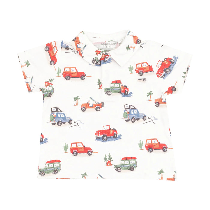 Off Road Adventures Polo Shirt & Shorts Outfit