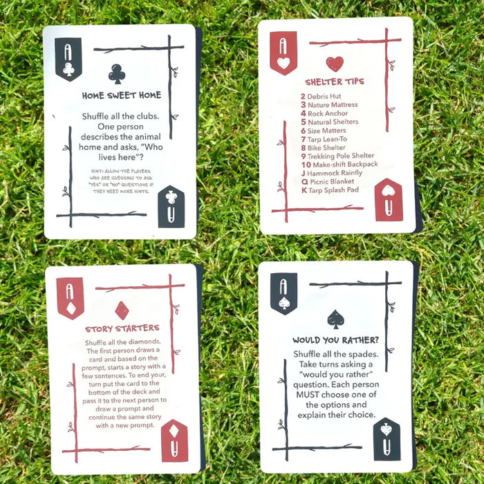 'Take Cover' 4-in-1 Outdoor Card Game