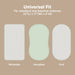 Sage Isla Bassinet Mattress Sheets Fitted for Baby Girls, Boys - Nature Baby Outfitter