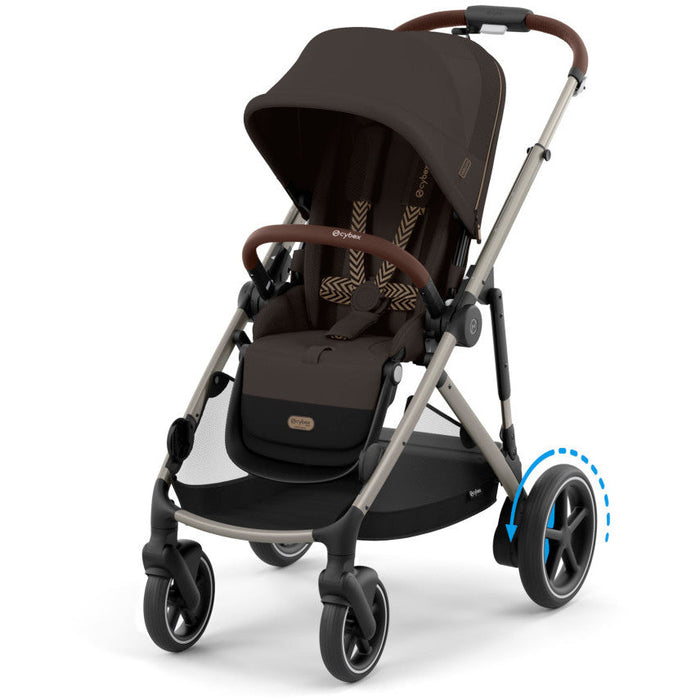 Cybex e-Gazelle S Electronic Assist Single-to-Double Stroller